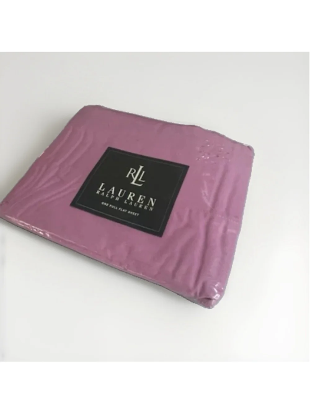 Ralph Lauren Home Full Flat Sheet Pink Rose 100% Cotton Vintage